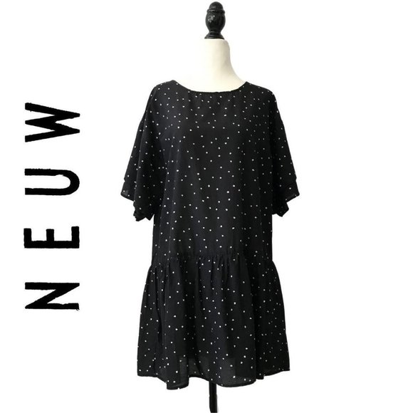 Neuw Dresses & Skirts - NEUW Nieuwlandstraat easy fitting summer drop waisted dress s8